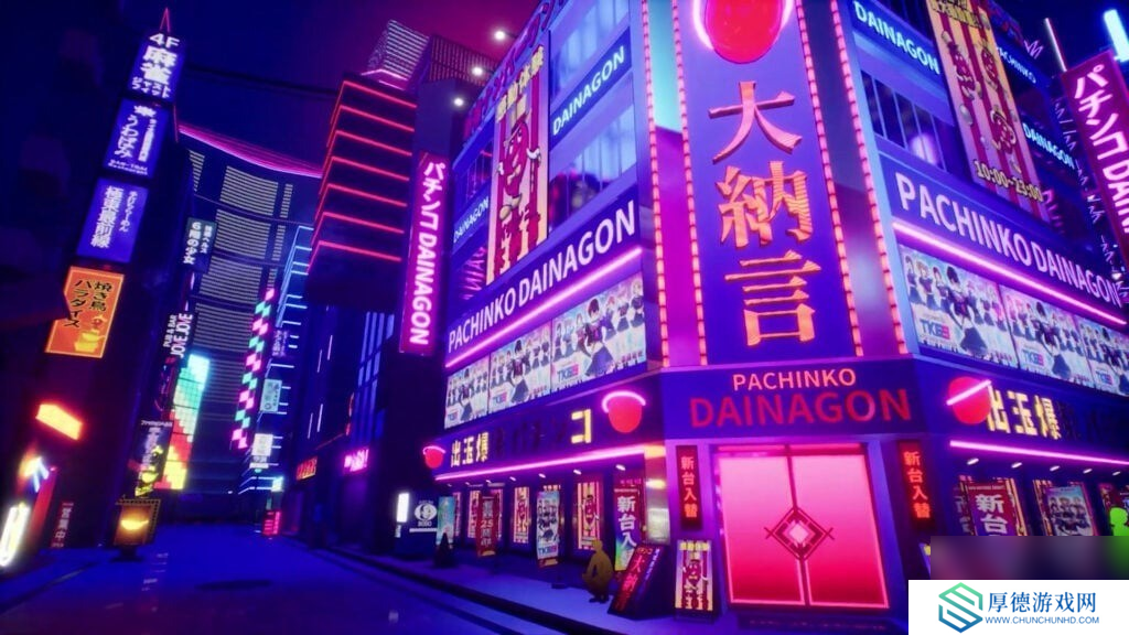3DM Games代理发行赛博朋克动作新作《东京地下杀手》独特霓虹风格！