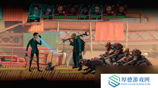 Steam赛博朋克世界观新游《黄昏特工小队》即将发售！