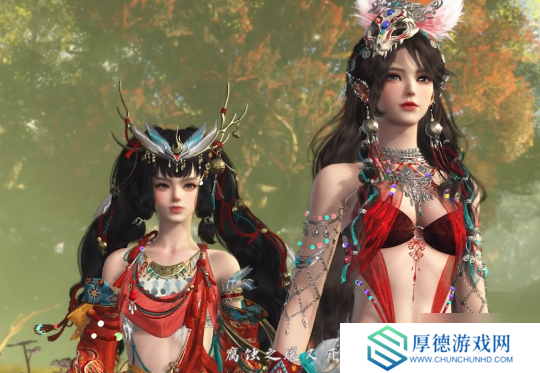 得一人等于得3个老婆,“兽娘姐妹花”成国风+二次元的究极合体