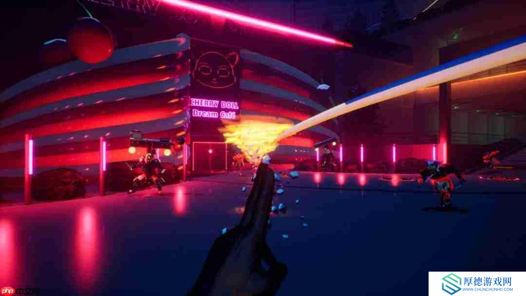赛博朋克高速砍杀游戏《东京地下杀手》 现已登陆Steam新品节
