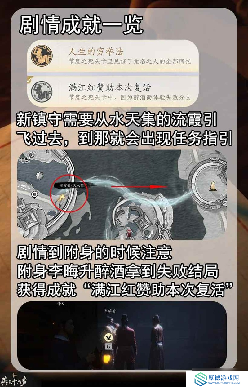 燕云凉州镇守节度之死 剧情两个成就获取攻略